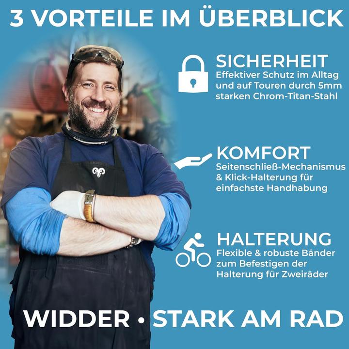 Produktbild Widder Faltschloss (99 cm)