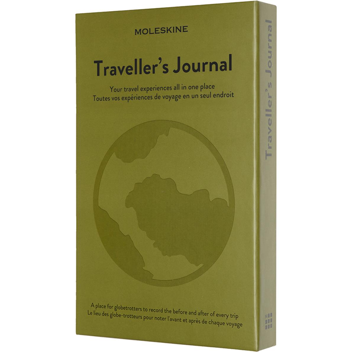 Moleskine, Heft + Block, Traveller's Journal (A5, Speziallineatur, Harter Einband)