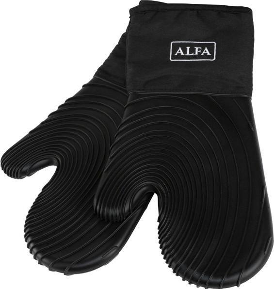 Alfa Forni Oven gloves black (Silicone)