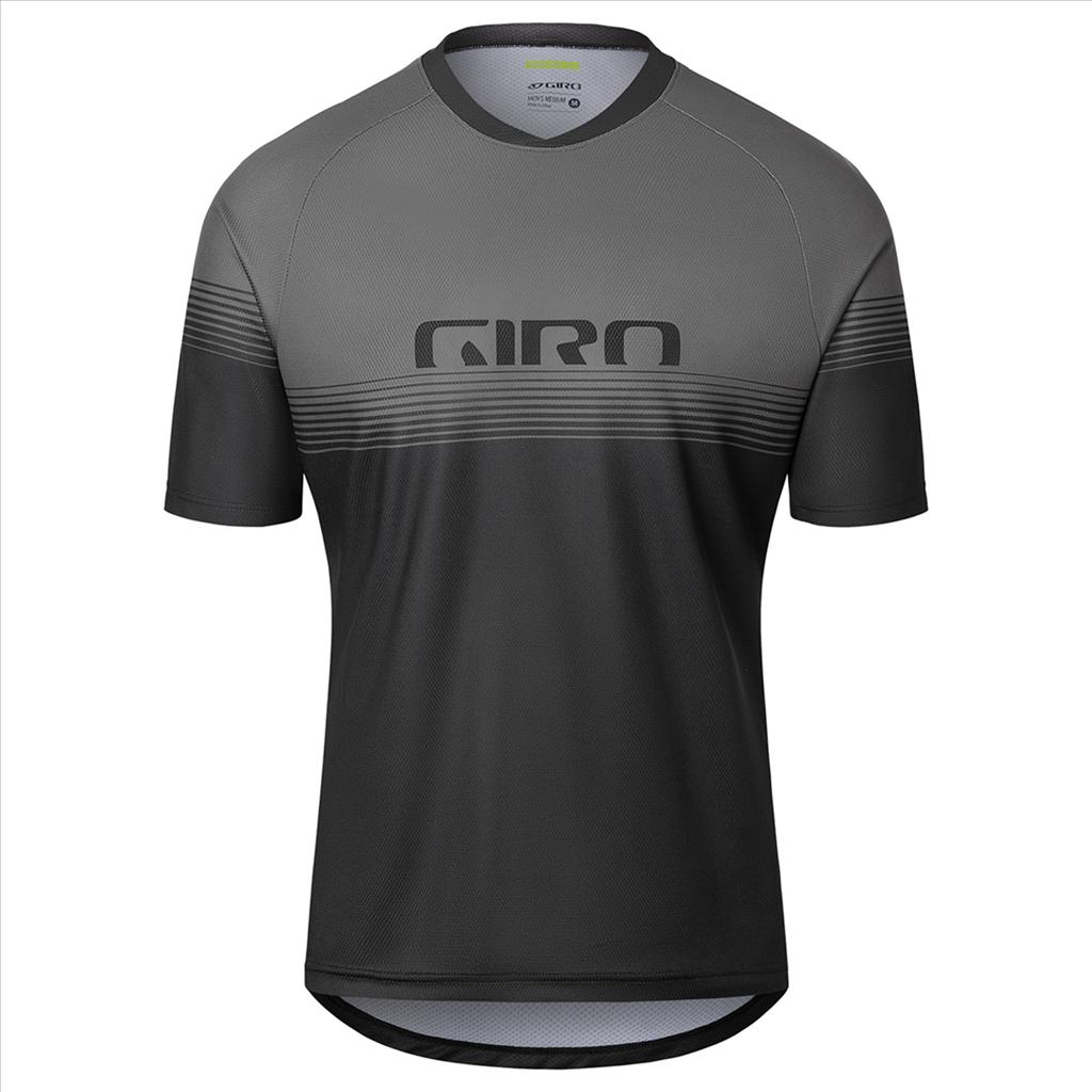 Giro, Herren, Velotrikot, M Roust Jersey (XL), Schwarz, XL