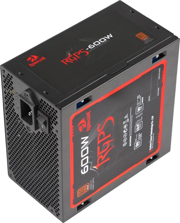 Produktbild Redragon GC-PS024 600W 80 Plus Bronze (600 W)