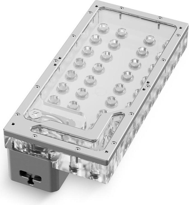 Produktbild EKWB EK-QuantumX Loophole Distroplate D5 PWM - silber