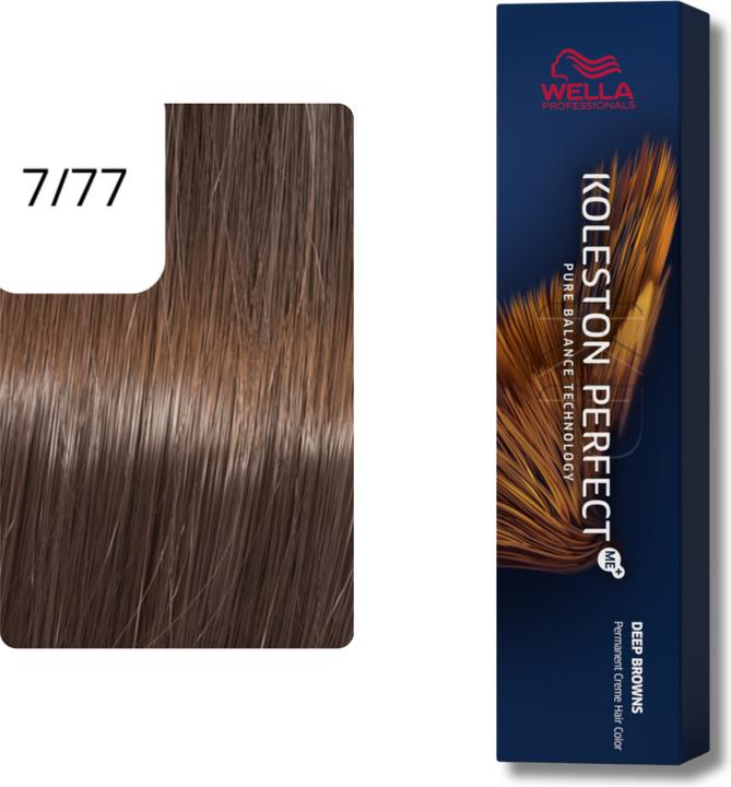 Image du produit Wella Koleston Deep Browns (7/77 blond moyen blond brun intense)