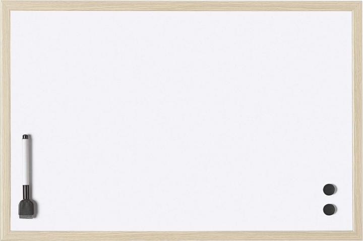 Magnetoplan Whiteboard with Mdf frame (60 x 40 cm)