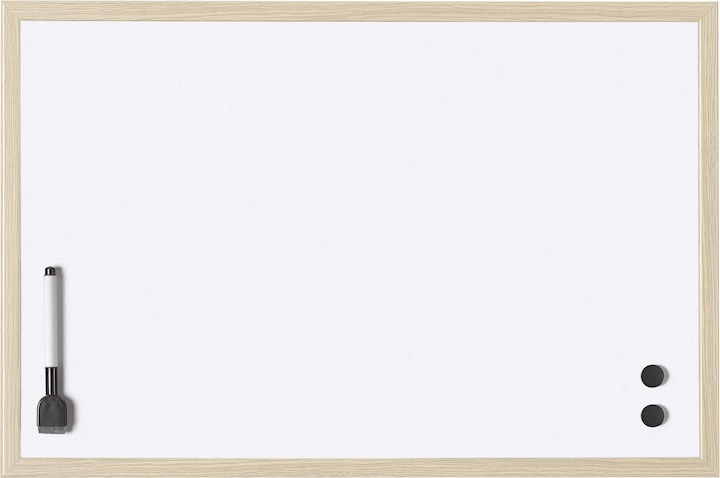 Actual product image Magnetoplan Whiteboard with Mdf frame (60 x 40 cm)
