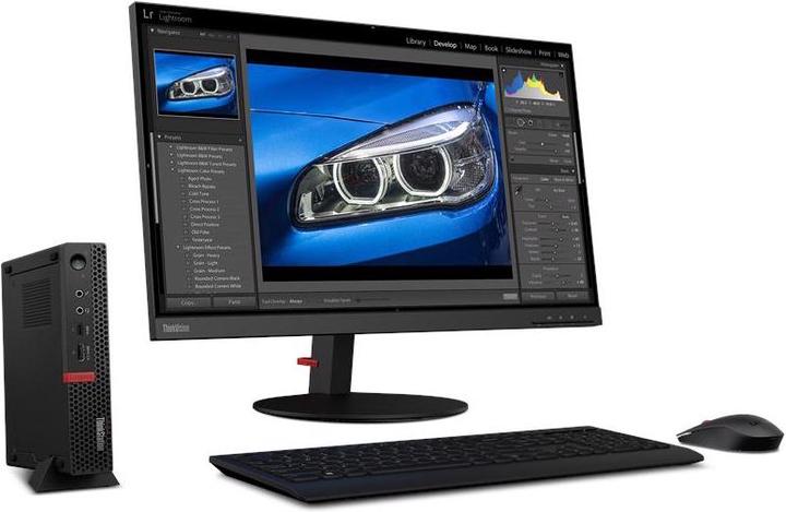 Actual product image Lenovo ThinkStation P330 Tiny (Intel Core i9-9900T, 16 GB, 512 GB, Quadro P1000)
