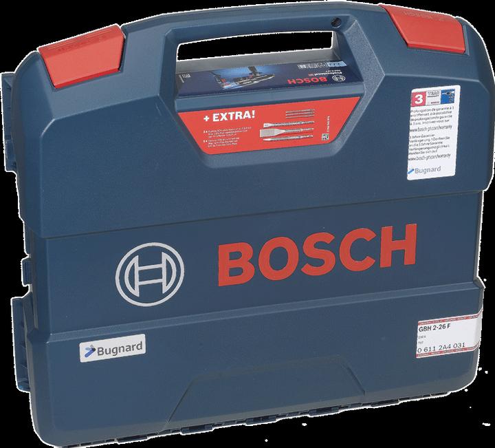 Actual product image Bosch Professional Rotary hammer drill with SDS plus GBH 2-26 F, carry case (Electrical connection)