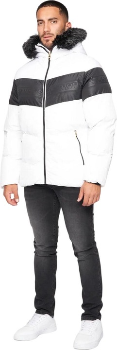 Actual product image Glorious Gangsta Mens Rocavin Short Puffer Jacket (XS)