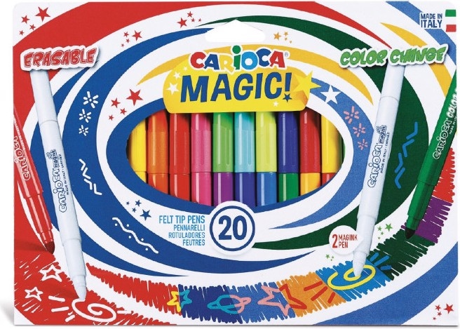 Produktbild Carioca Magic Markers (Mehrfarbig, 20 x)