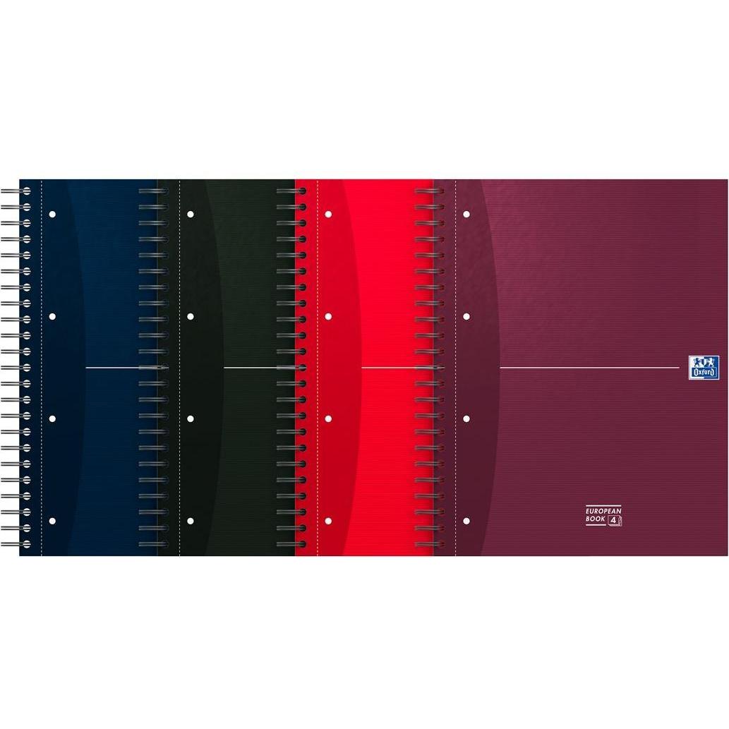 Thumbnail - Oxford, Heft + Block, European Book (A4, Kariert, Harter Einband)