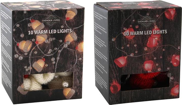 Produktbild Svenska Living Lichterkette 'Mütze' 10 LED (1.10 m)