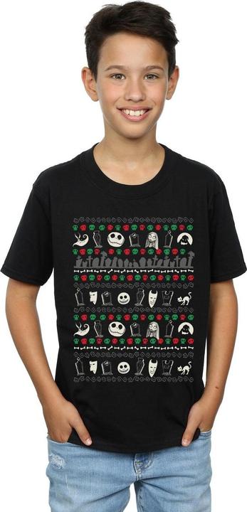 Produktbild Disney Nightmare Before Christmas Festive Icons TShirt Jungen (116)