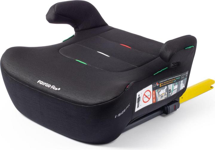 Actual product image Fairgo Pico i-Size Booster Seat 125-150 cm - Black Sand (Booster seat, ECE R129/i-Size Standard)