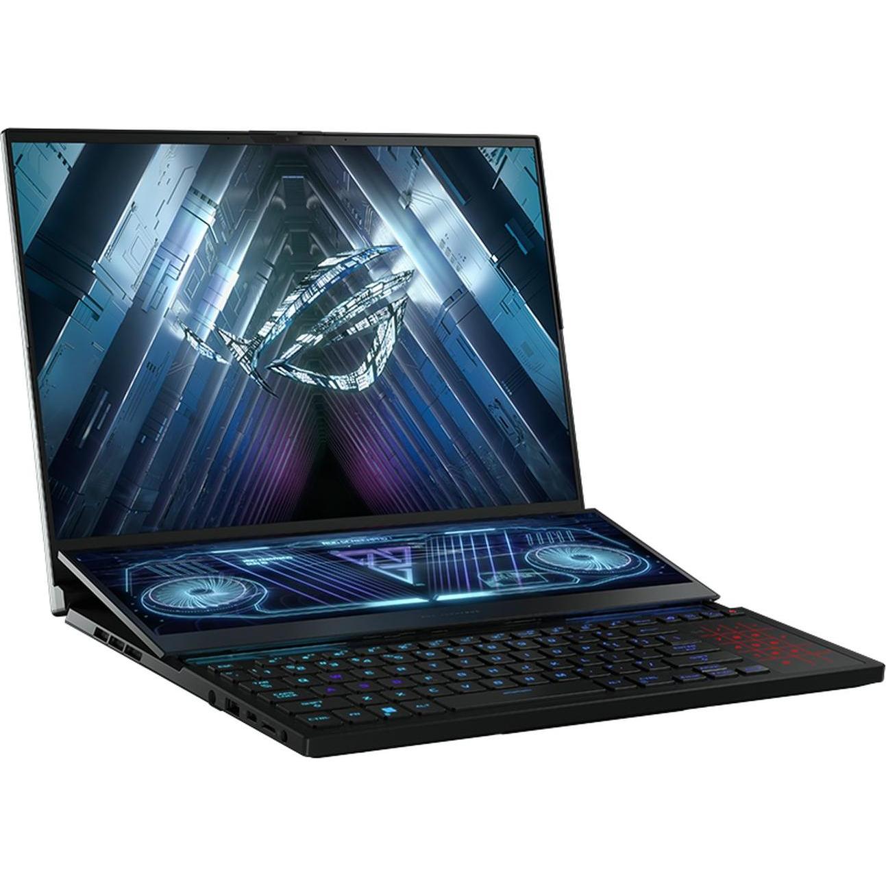 Thumbnail - ASUS ROG Zephyrus Duo 16 (16", AMD Ryzen 9 6900HX, 64 GB, 2000 GB, DE), Notebook, Schwarz