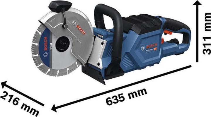 Produktbild Bosch Hausgeräte GCS 18V-230 (230 mm)