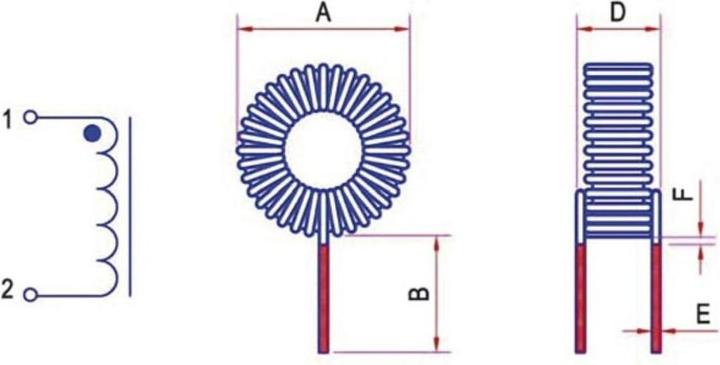 Immagine prodotto Velleman Bobina di soppressione 220µh 170Mohm 1A