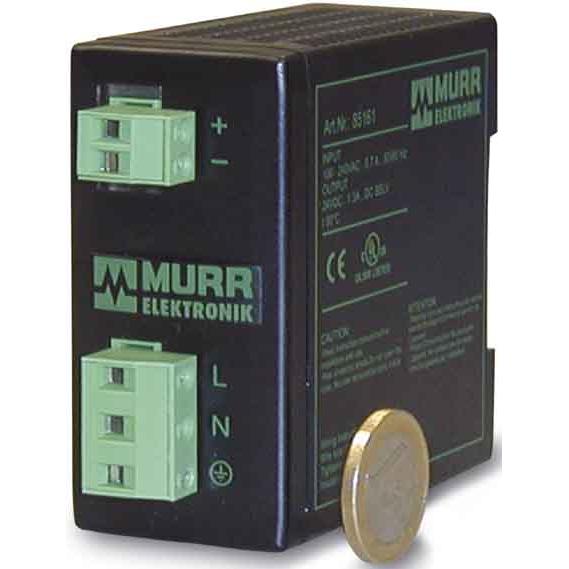 Thumbnail - Murr Elektronik, Systemstromversorgung, MCS-B Schaltnetzteil 1-phasig IN: 100-265VAC OUT: 24V/5ADC