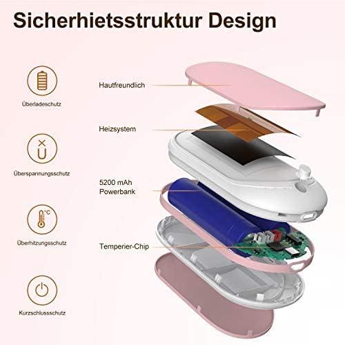 Actual product image Infray Hand warmer with powerbank