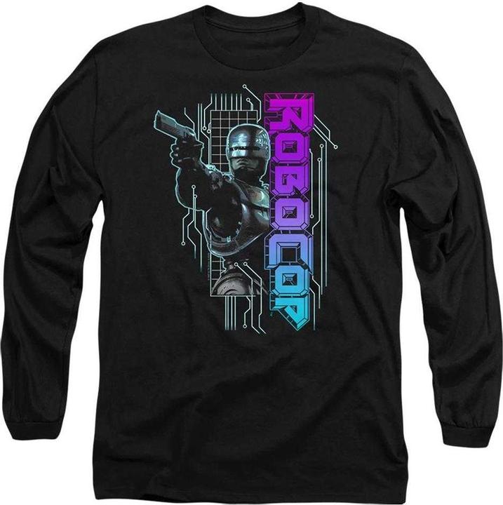 Produktbild Robocop TShirt Neon Langärmlig (S)
