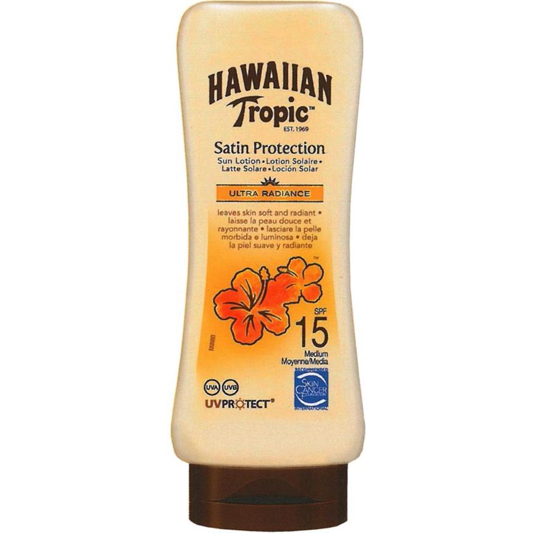Thumbnail - Hawaiian Tropic, Sonnencreme, Satin Protection (Sonnenlotion, SPF 15, 180 ml)