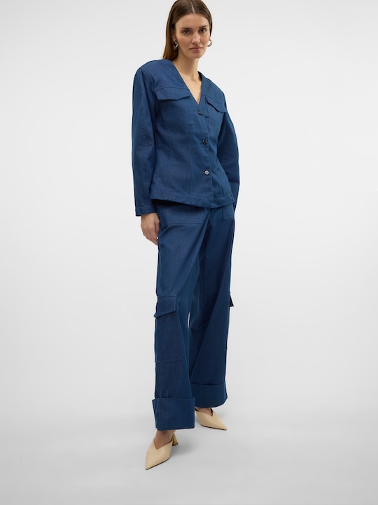 Produktbild Vero Moda VMCARLA Hohe Taille Cargohose Hose (XS)