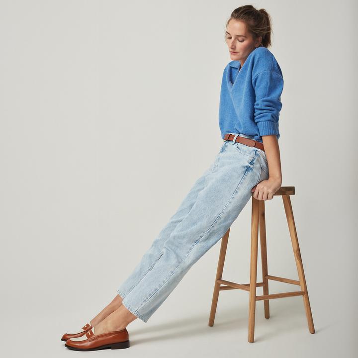 Actual product image La Redoute Collections Signature mom jeans (Frequency band 38 (2600 MHz))
