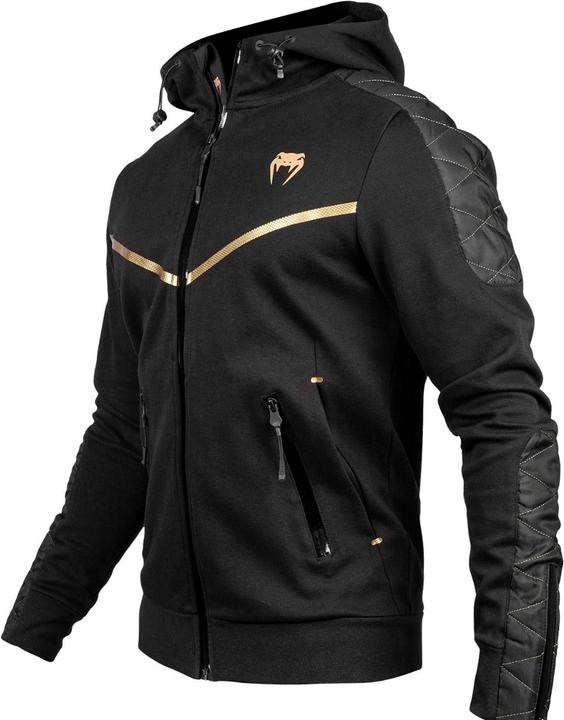Actual product image Venum Laser Evo Hoodies - Black/Gold (M)
