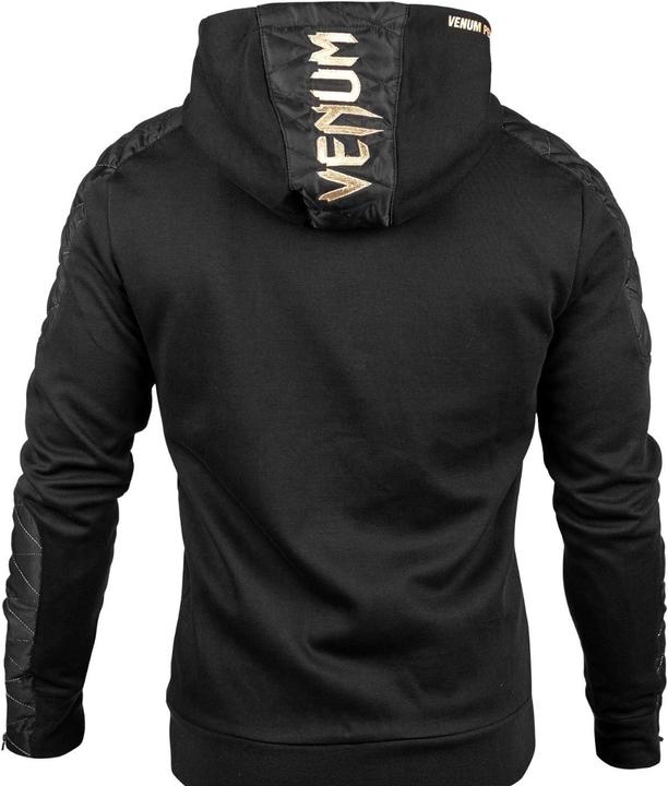 Actual product image Venum Laser Evo Hoodies - Black/Gold (M)