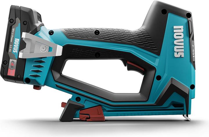 Produktbild Novus J-551 031-0366 Akkutacker Klammerntyp Typ 53F Klammernlänge 6 - 14mm inkl. Akku, inkl. Ladege