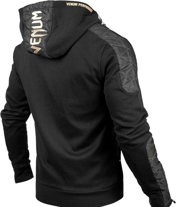 Actual product image Venum Laser Evo Hoodies - Black/Gold (M)