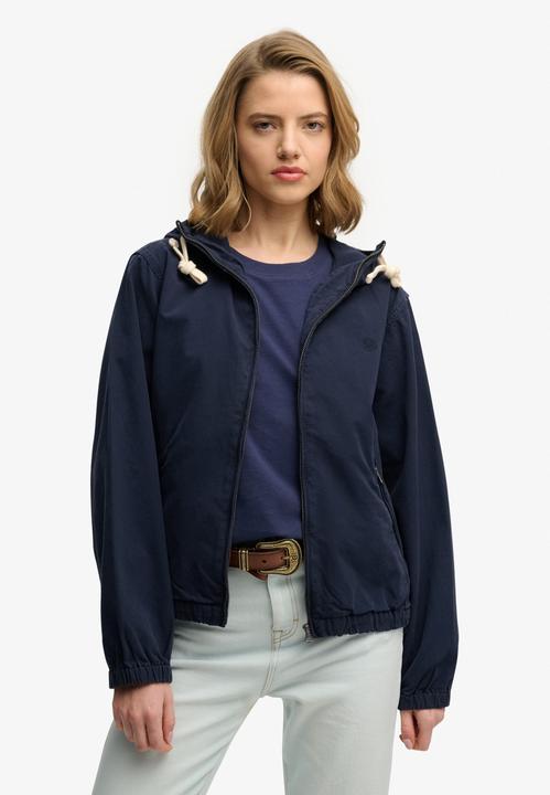Produktbild Superdry Damen Kapuzenjacke aus gewaschenem Twill (S)