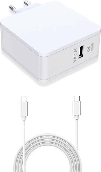 Produktbild CoreParts USB-C Power Adapter White (60 W)