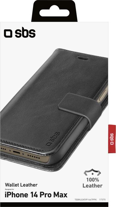 Produktbild SBS Real Leather Wallet (Apple iPhone 14 Pro Max)
