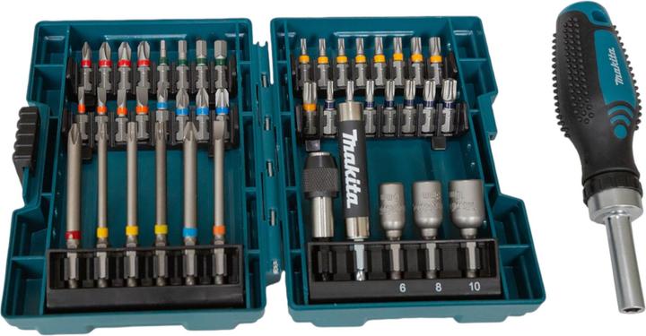 Makita E-25096 Ratschen- und Schrauber Set 44 tlg