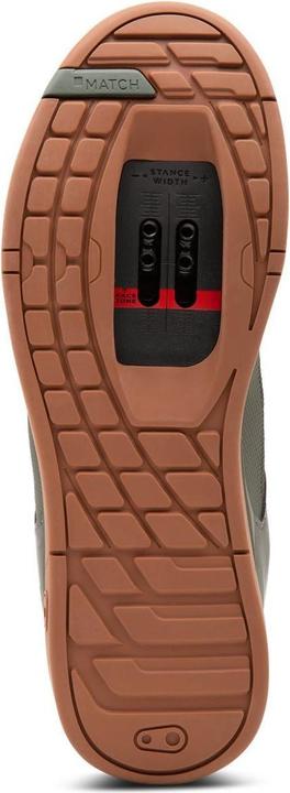 Actual product image Crankbrothers Mallet shoe, Lace, Camo Limited Collection, camo green/black/gum, 47 (EU) | 13 (US) (47)