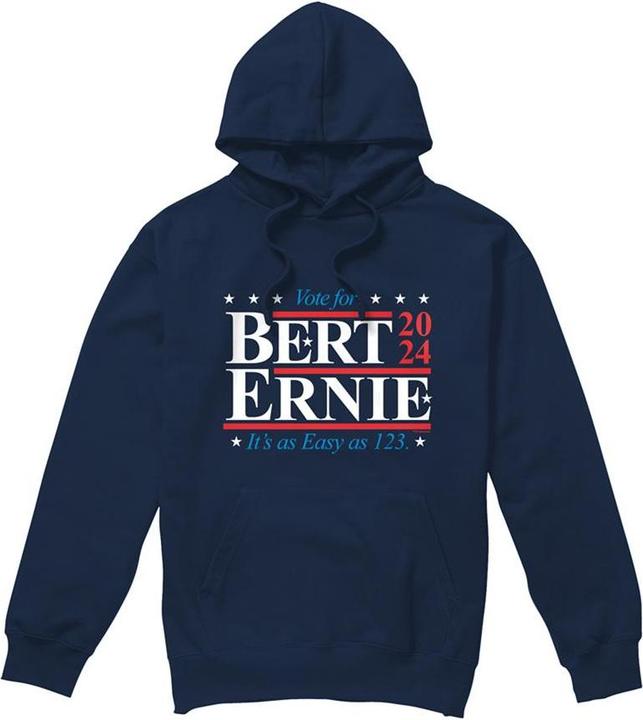 Produktbild Sesame Street Bert Ernie For President 123 Vote Kapuzenpullover (S)