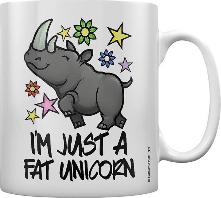 Produktbild Grindstore Kaffeebecher Im Just A Fat Unicorn
