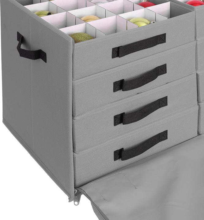 Actual product image Relaxdays Weihnachtskugel Aufbewahrungsbox (73 cm, 1x)