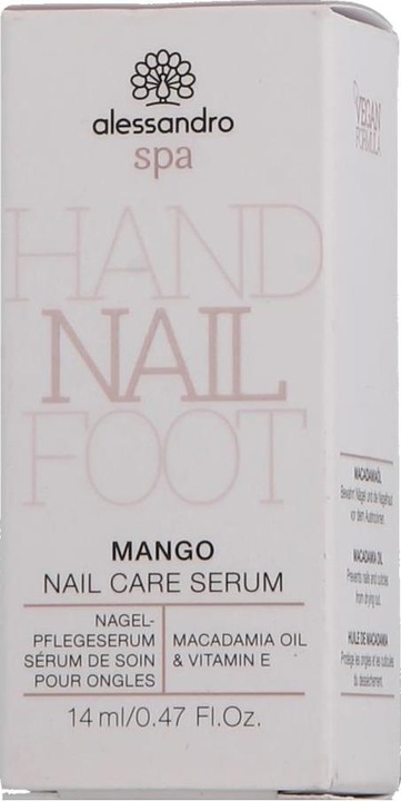 Image du produit Alessandro Spa - Sérum pour les ongles à la mangue (14 ml)