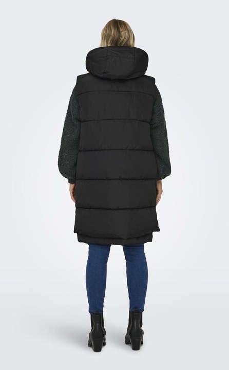 Actual product image Only Hooded waistcoat Down waistcoat (M)