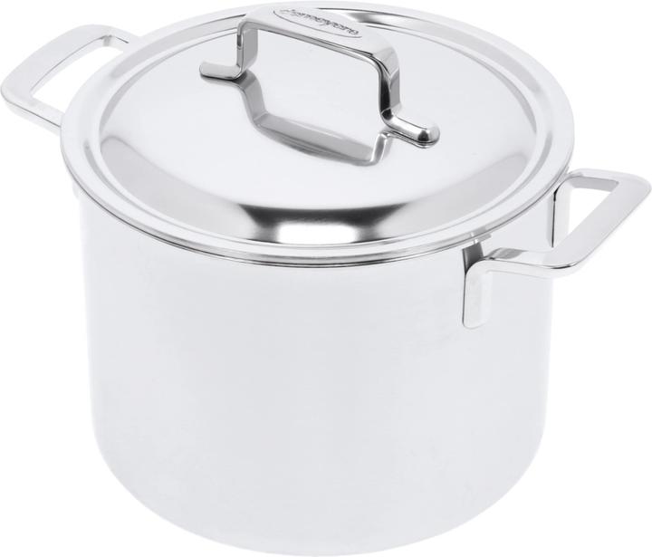 Actual product image Demeyere Intense 5 Soeppot 20 cm met dubbelwandig deksel (Pot, Stainless steel)
