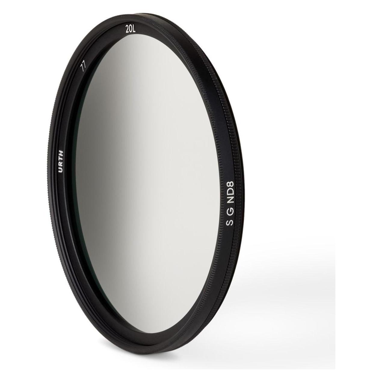 Urth 77mm Soft Graduated ND8 Lens Filter (Plus+) (77 mm, Nd- / Grauverlauffilter), Objektivfilter, Transparent