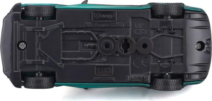 Actual product image Burago 925726.006 - Bburago ALFA ROMEO GTA RACE LIVERY - 1:43 Race