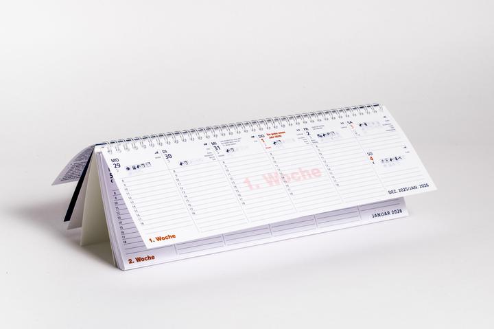 Produktbild Das Mondjahr 2026 - Wochenkalender (Harter Einband, Deutsch)