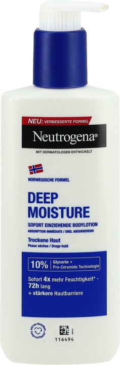 Immagine prodotto Neutrogena Lozione per il corpo Deep Moistu 250ml (Latte corpo, 250 ml)