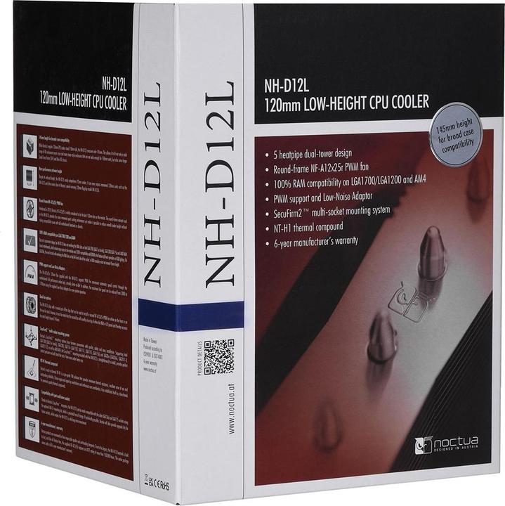 Actual product image Noctua NH-D12L (145 mm)