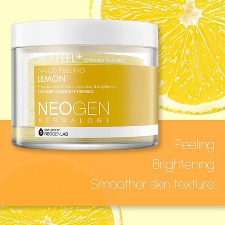 Actual product image Neogen Dermalogy Organic Peel+ Gauze Peeling Lemon (Cleansing scrub, 300 ml)