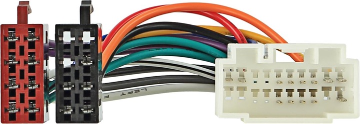 Actual product image ACV Radio connection cable Honda / Acura / Fiat / Opel / Nissan / Suzuki ISO standard