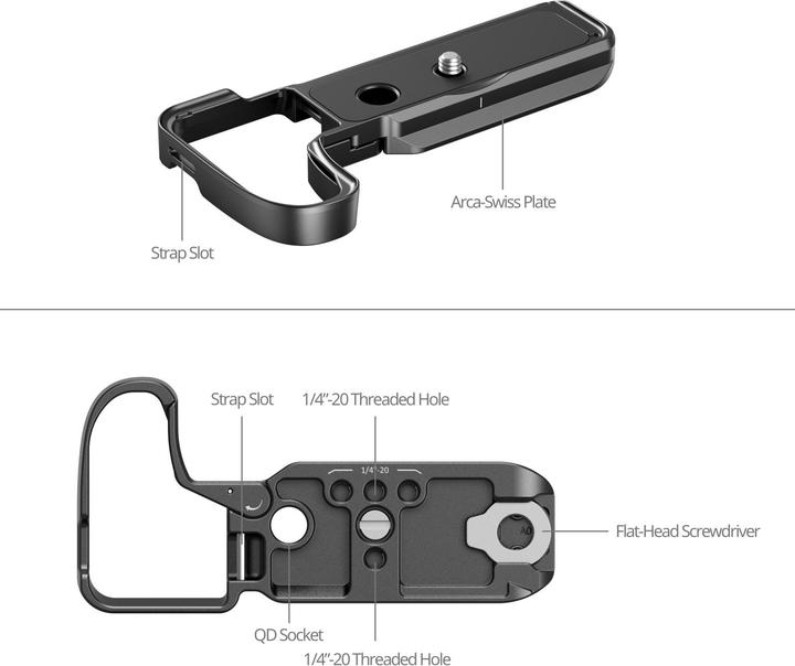 Actual product image SmallRig Bottom Mount Plate (Quick coupling plate)