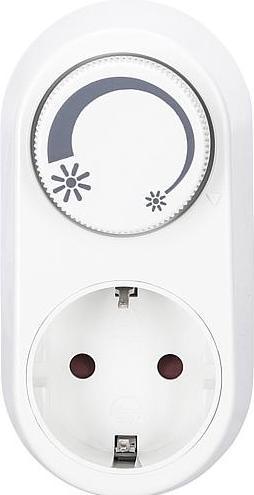 Image du produit EGB Variateur intermédiaire de prise Univeral pour les lampes LED 3-24W et les lampes standard 25-200W